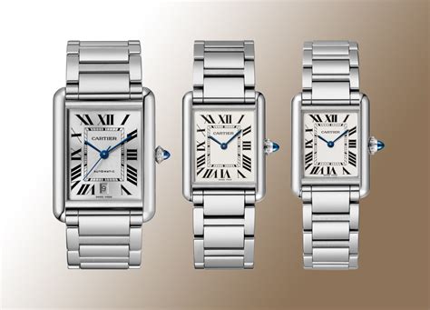 cartier tank referenceguide|cartier tank must men.